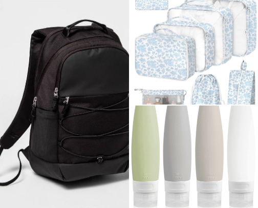 Travel Essentials for Weekend Trips cover photo collage