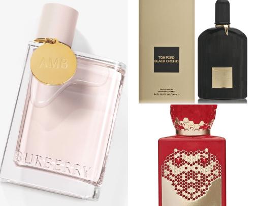 Fragrances for the summer cover photo collage