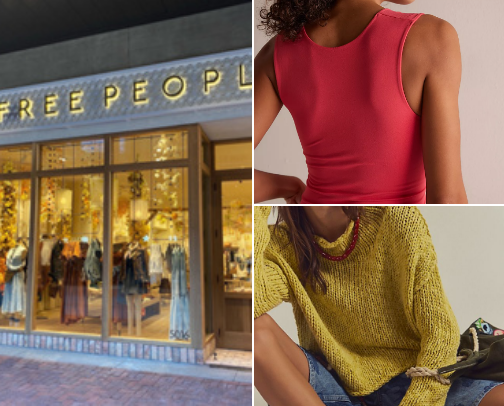 Free People items I'm loving! cover photo collage