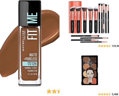 beauty products I actually use cover photo collage