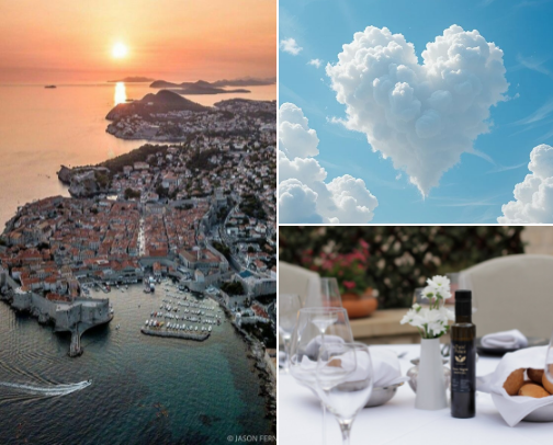 Romantic Dubrovnik: The Perfect Honeymoon Guide 💕 - Croatia cover photo collage