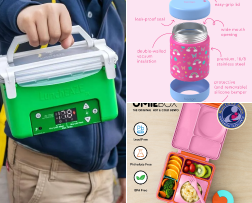 Mom Hack Lunchbox Essentials (No More Uneaten Lunches) cover photo collage