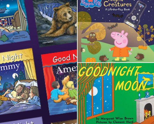 My 2 Year Olds Favorite Bedtime Books cover photo collage