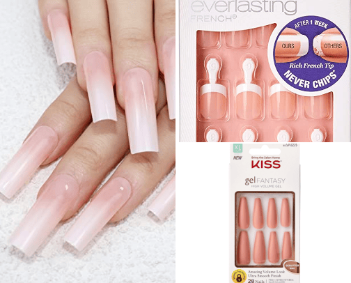 DIY Nails | Press ons, Beginner Tools, Nail care cover photo collage