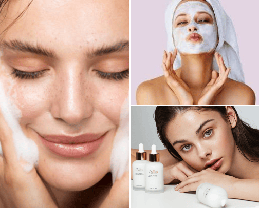 Must-Have Products for your Skincare Routine 🌸 cover photo collage