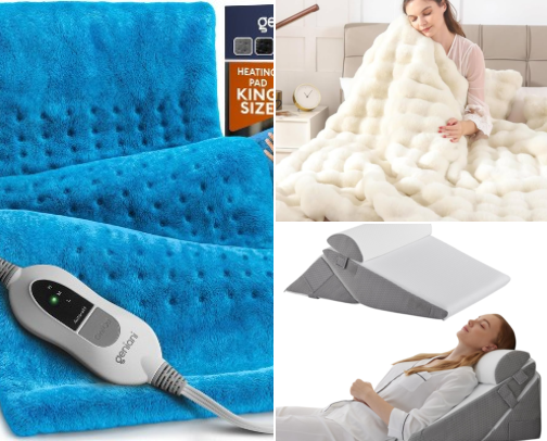 Hysterectomy Recovery Comfort Essentials cover photo collage