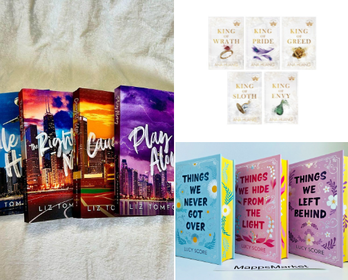 Best books for reading slump cover photo collage
