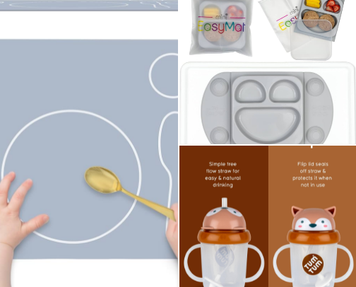 Weaning Essentials UK: Baby & Toddler Feeding Must-Haves (Real Mum of 2) cover photo collage