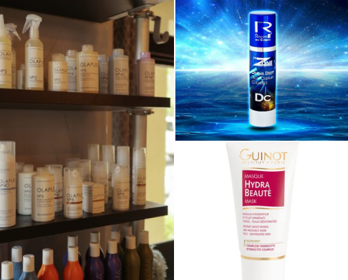 Skin care cover photo collage