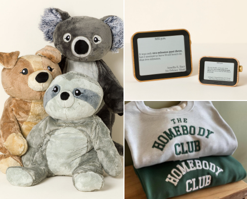 Cozy Homebody Gift Guide cover photo collage