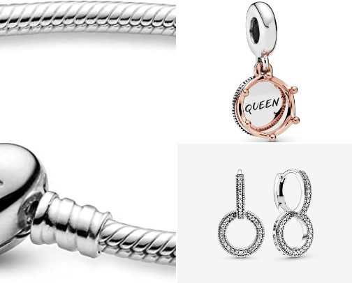 Pandora jewelry cover photo collage