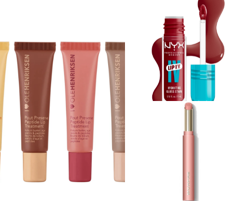 Luscious  Lovely Lips! cover photo collage