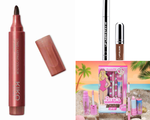 Luscious  Lovely Lips! cover photo collage