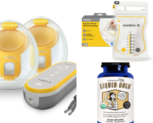 Breastfeeding MUST haves cover photo collage