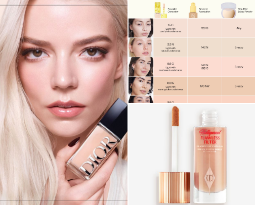 Makeup Holy Grails cover photo collage