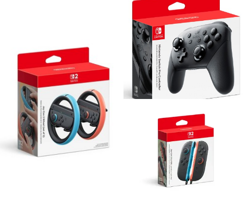 Nintendo Switch 2 Accessories ‼️ cover photo collage