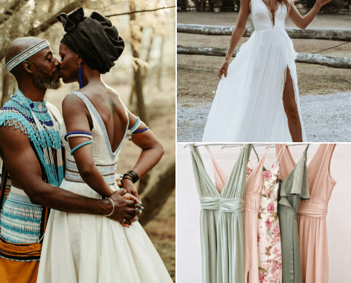 Everything Wedding day cover photo collage