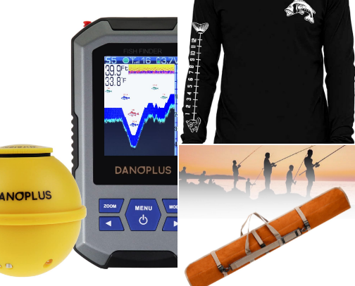 Gifts For Fisherman That Are Off The Hook cover photo collage