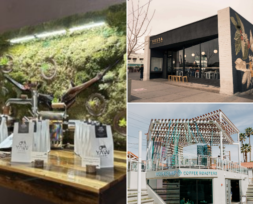 Must-Visit Coffee Shops in Las Vegas cover photo collage