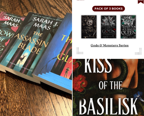 Books that make my heart throb cover photo collage