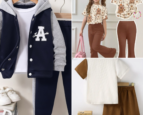 kids ootds cover photo collage