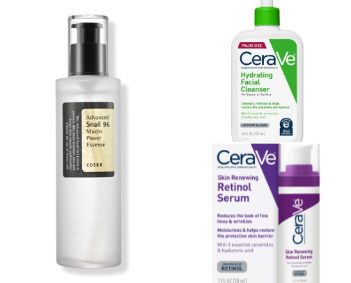 Glow Mode: My Favorite Face Essentials cover photo collage