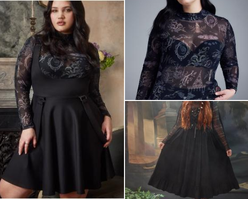 Plus size alt looks cover photo collage