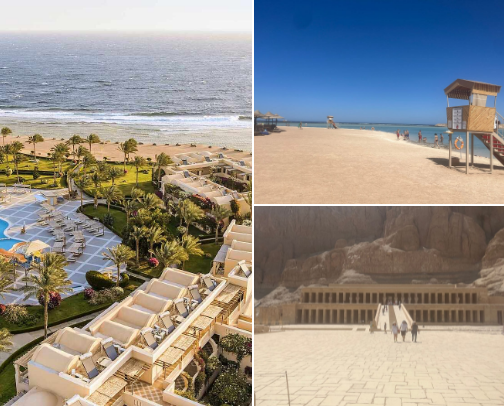 Hughada, Egypt Travel cover photo collage