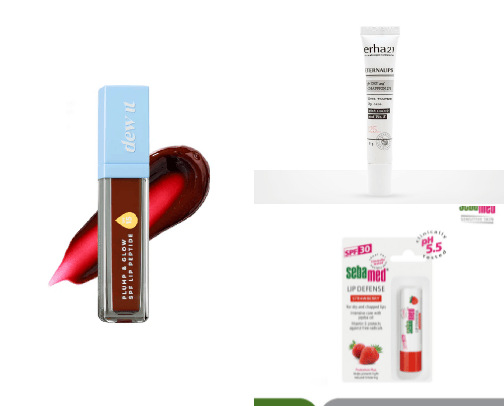 Essential Lip SPF cover photo collage