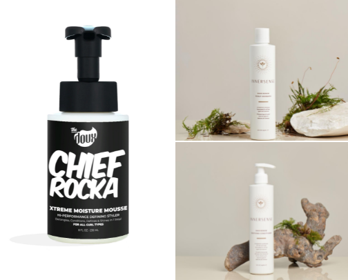 Curly Hair Must Haves cover photo collage