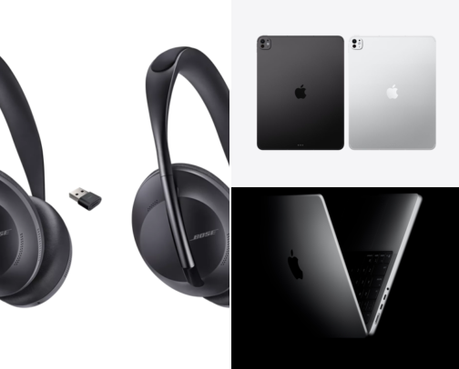 my favourite tech! cover photo collage