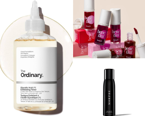 My favorite beauty recs cover photo collage
