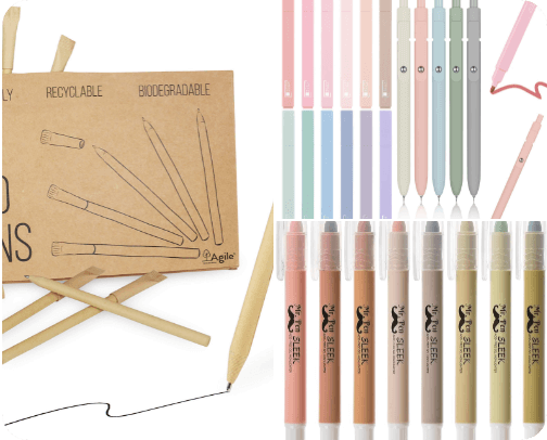Cute Pens and Markers cover photo collage