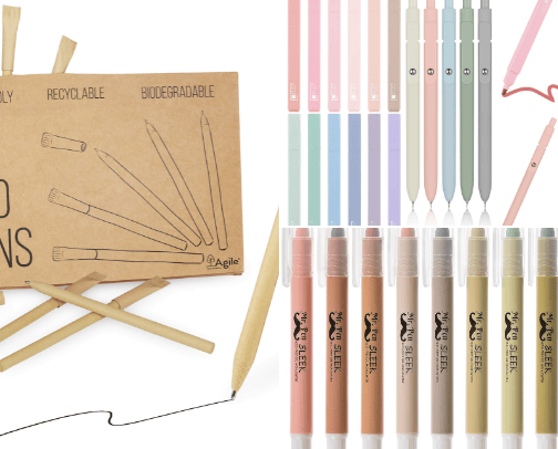 Cute Pens and Markers cover photo collage