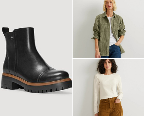 Autumn in Asheville NC Lookbook cover photo collage