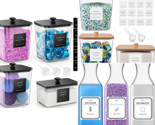 Laundry essentials 🧺 cover photo collage