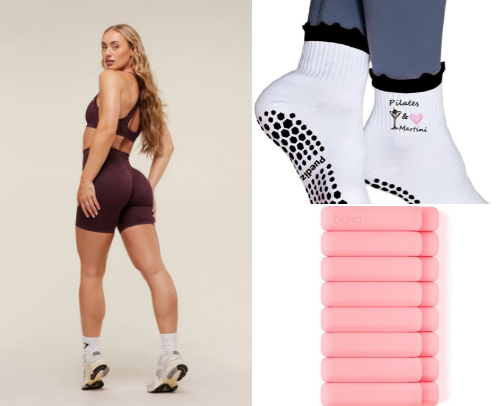 Fitness faves🌷 cover photo collage
