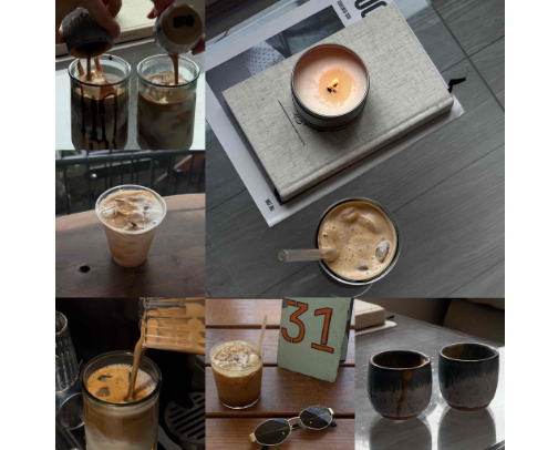 ☕ your dream coffee ritual: fave espresso, quality milks & cozy tools cover photo collage