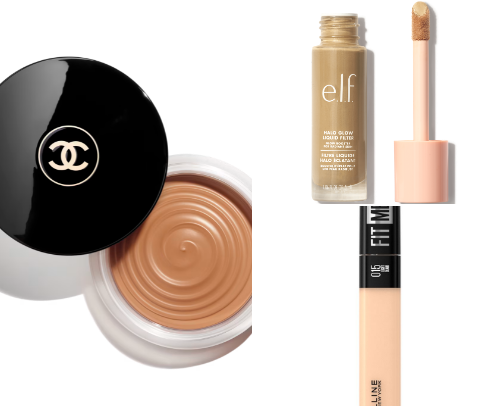 Must haves in makeup! cover photo collage