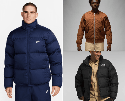 Man's Jackets cover photo collage