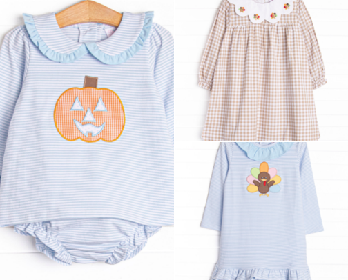 My Toddler Girl’s Fall Outfits cover photo collage