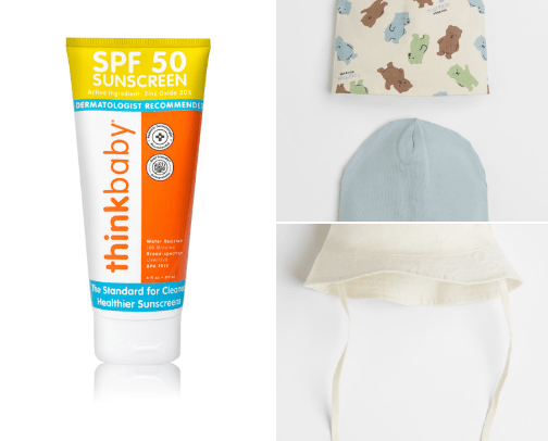 Best kids sunscreen and protective gear cover photo collage