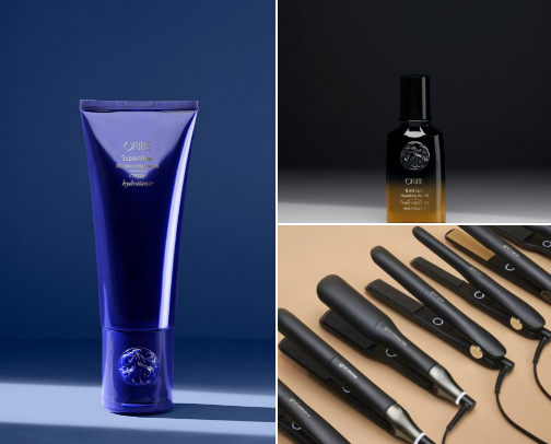 Hair care cover photo collage
