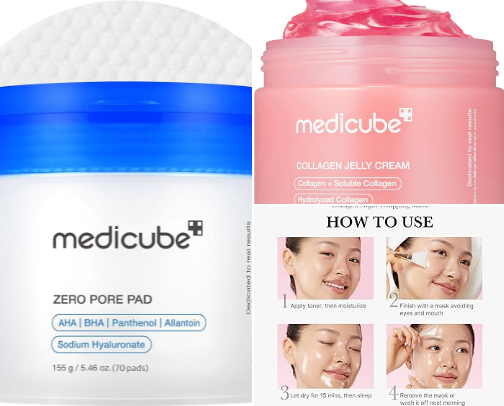 The BEST viral skin care on the market cover photo collage
