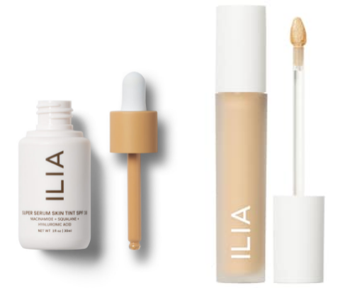 acne/sensitive safe makeup routine for glowing skin cover photo collage