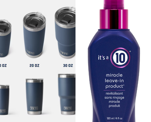 Daily use items cover photo collage