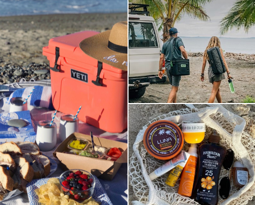 BEACH, BOATS & BEYOND • the unofficial checklist for making every summer day count! cover photo collage