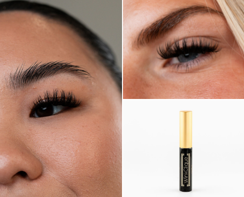 At Home Eyelash Extensions cover photo collage
