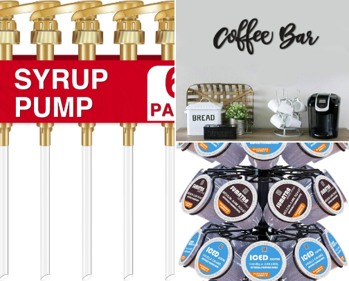 Coffee Bar Must-Haves for People Who Can’t Function Without Caffeine cover photo collage