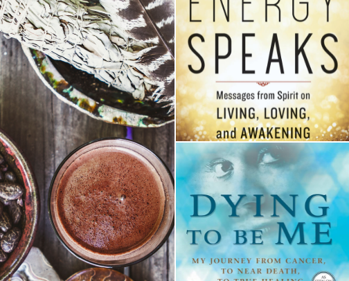 Serene Spiritual Connection - connecting with the love of the Universe cover photo collage